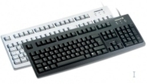 CHERRY Tastatur, kabelgebunden (USB-A), US-Layout (EN), Fullsize (mit Ziffernblock), schwarz