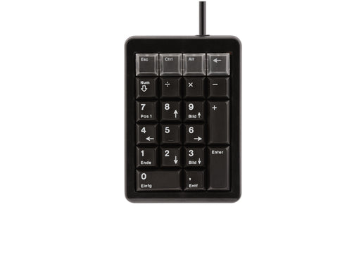 CHERRY G84-4700 – Keypad-Steuerpult – kabelgebunden, USB – 21 Tasten – schwarz