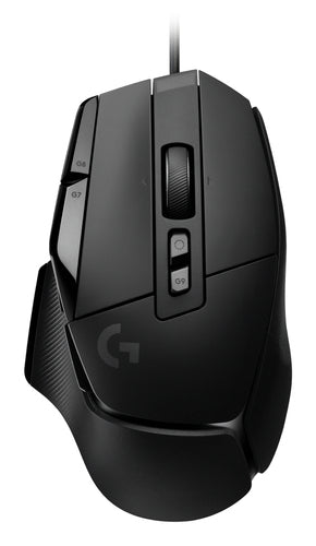 Logitech G G502 X – Gaming-Maus – Kabelgebunden (USB‑A), 25600 DPI, rechts, Schwarz