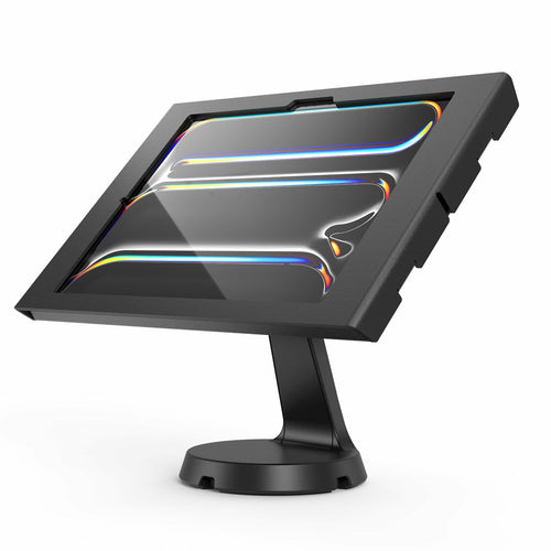 Compulocks Tablet-Bodenständer – für iPad Pro 13" (M4) – VESA 75×75/100×100, abschliessbar – Schwarz