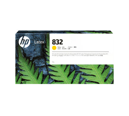 HP Tintenpatrone 832, Gelb, 1'000 ml, Original – für Latex-Drucker