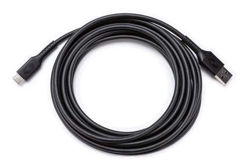 Crestron USB-A auf USB-C Kabel – USB 2.0 (480 Mbit/s) – 3,7 m – USB-IF zertifiziert – Schwarz
