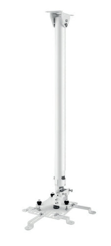 Hagor HA BDH Projektor-Deckenhalterung – 120,0–200,0 cm, 25 kg, neigbar, teleskopisch, silber