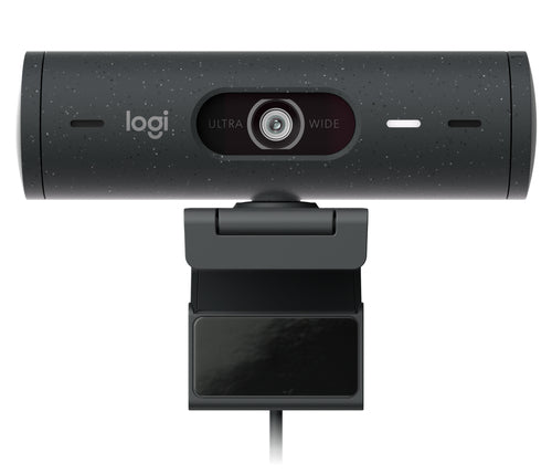 Logitech Brio 500 Webcam – Full HD, 60 fps, USB-C, Autofokus, Abdeckung, 90°