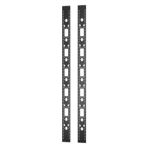 APC Regal-Schiene – 48U (0U Montage), 2er-Set, Schwarz
