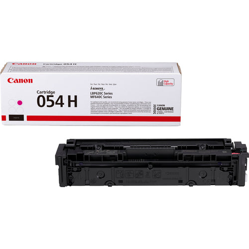 Canon 054 H Tonerkartusche mit hoher Ergiebigkeit, Magenta