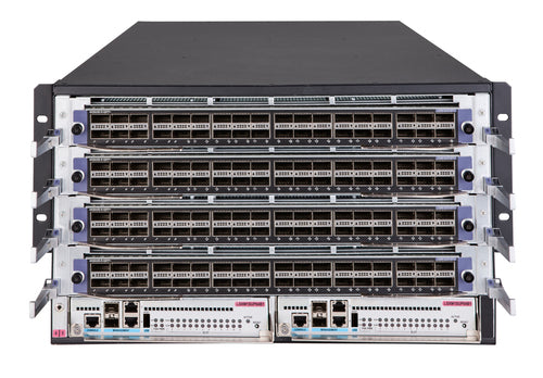 HPE 12904E Switch Chassis – 12 Slots, Routing-/Switching-Kapazität 34,6 Gbit/s, Schwarz, 439,9×857×263,9 mm