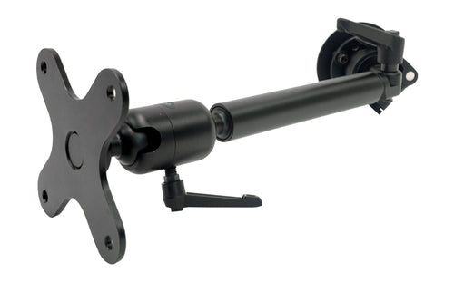 Gamber-Johnson 7160-1385-05 – Monitorarm Tischhalterung – VESA 75×75 mm – pivot/drehbar, 150 mm Verlängerung