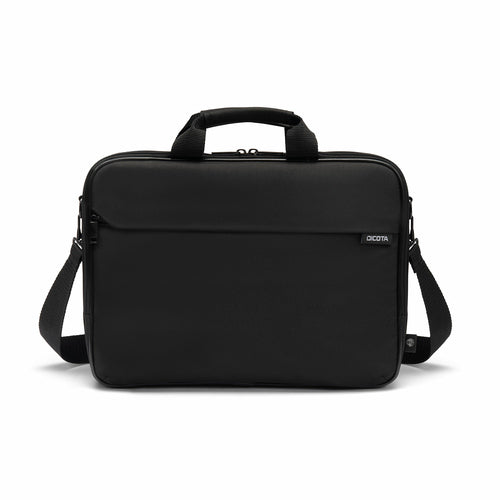 DICOTA Notebook-Tasche für Notebooks bis 17,3" – Abnehmbarer Gurt, Gepolstertes Fach – Schwarz