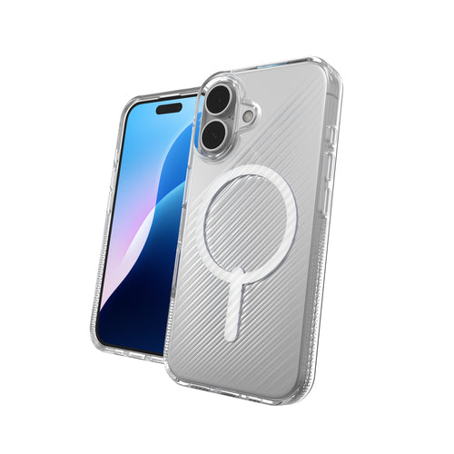 ZAGG Backcover Luxe Snap – für Apple iPhone 16 – transparent