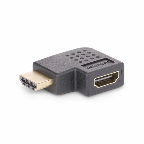 StarTech.com HDMI (Stecker) auf HDMI (Buchse) Adapter, HDMI 2.0, 4K@60 Hz, 90° gewinkelt