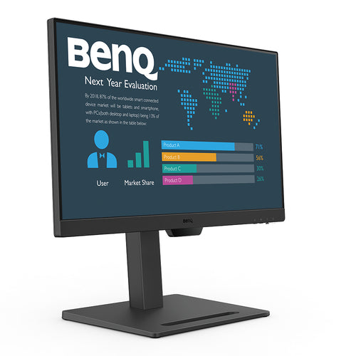 BenQ BL2490T – Monitor, 23,8" 1920 × 1080 (Full HD), IPS, 250 cd/m², 5 ms, 2× DisplayPort