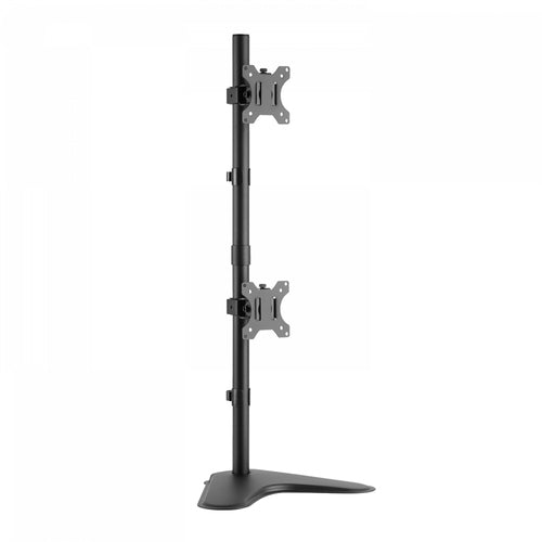 V7 DS1FSDS – Monitor-Tischständer – 2 Monitore – 10–27" – VESA 75×75/100×100 mm – bis 7,9 kg/Monitor