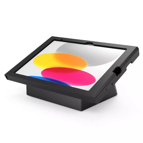 Compulocks Tablet-Rahmen – für iPad 10,9" (10. Gen.) – VESA 75×75, 100×100, Kabelmanagement – Schwarz