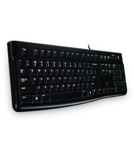 Logitech for Business K120 – Tastatur, für Windows 7, Windows XP, Windows Vista, schwarz