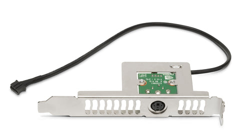 HP NVIDIA 3D-Stereo-Halterung – für dedizierte HP Workstations, Schwarz/Grün/Metallisch