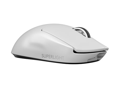 Logitech G PRO X SUPERLIGHT – Gaming-Maus – Kabellos (2,4 GHz), 25600 DPI, Rechts, Weiss