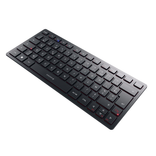 CHERRY KW 9200 MINI – Tastatur, kabellos, FR-Layout (FR), Schwarz