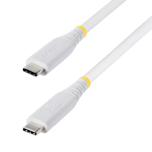 StarTech.com USB-Kabel – USB-C auf USB-C – USB4 40 Gbit/s – 0,5 m – PD 240 W – 8K/60 (DP 2.1) – TPE-Mantel