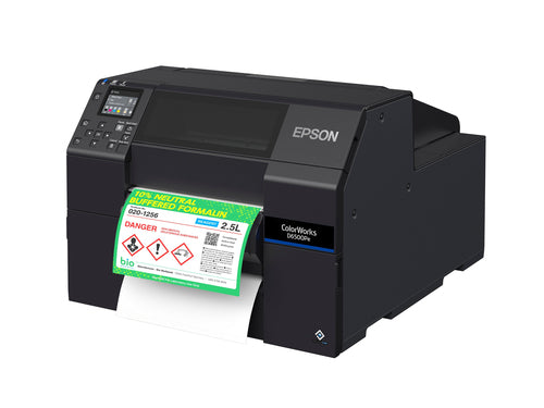 Epson ColorWorks CW-D6500PE – Farbetikettendrucker, Tintenstrahl, bis 216 mm, 85 mm/s