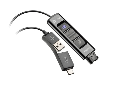 Poly DA85-M – Headset-Adapter (USB zu Quick Disconnect (QD))
