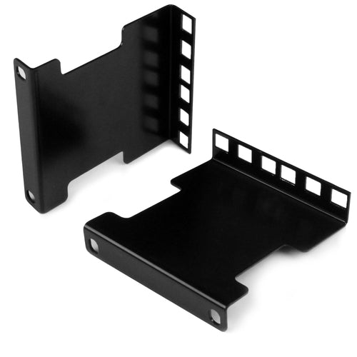 StarTech.com Rack-Tiefenadapter 19" – 2U – 90 × 113 × 25 mm – 59 kg – schwarz – 2 Stk.