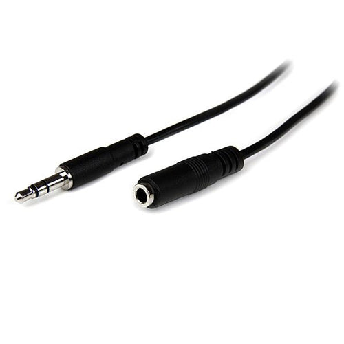 StarTech.com 3,5 mm Klinkenverlängerung – Stecker zu Buchse – 1 m