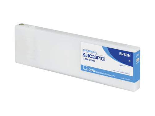 Epson Tintenpatrone SJIC26P(C), Cyan – für ColorWorks C7500
