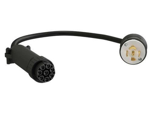 Vertiv Netzkabel, NEMA L21-30P, abgewinkelt, 100–120/200–240 V, 3 m, Schwarz, FSC3N003