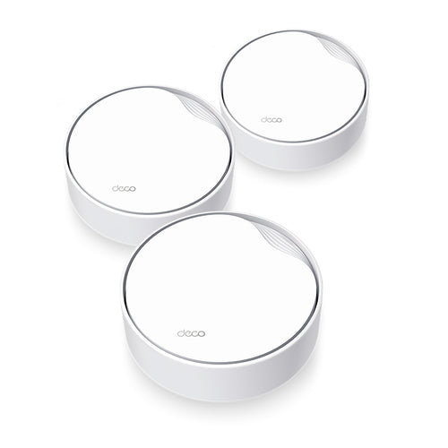TP-Link Deco X50-PoE – WLAN-Router – Wi-Fi 6 Dual-Band (2,4/5 GHz), 3,0 Gbit/s, 2,5GbE
