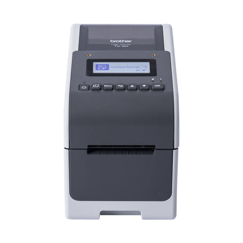 Brother Etikettendrucker, Thermodirekt, bis 50,8 mm, Akku-Option, LCD-Display, USB, LAN, 300 dpi