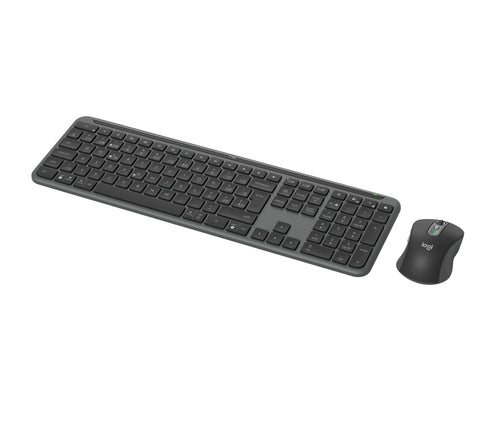 Logitech Signature Slim Combo MK950 – Tastatur, CH-Layout (DE-CH), Grau