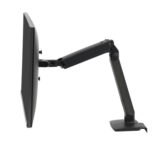Ergotron MXV – Monitorarm, Tischklemme, matt schwarz