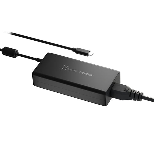 j5create Netzteil (UK) – 140 W, PD3.1, GaN