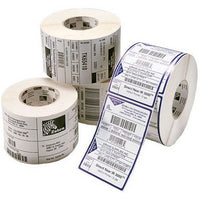 Zebra Drucketiketten, 102 mm × 203 mm, weiss, Papier, permanent, 6 Rollen (810 Etiketten/Rolle)