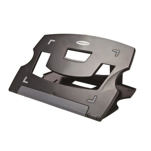 StarTech.com Laptop-Ständer – bis 13", verstellbar, Neigung 15–39° – Schwarz