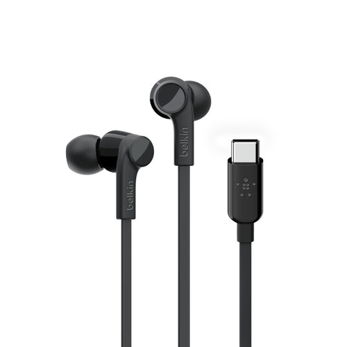 Belkin ROCKSTAR – In-Ear Kopfhörer – USB-C – schwarz