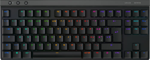 Logitech G G515 LIGHTSPEED TKL – Gaming-Tastatur – USB + RF + Bluetooth, Mechanisch, RGB, Schwarz