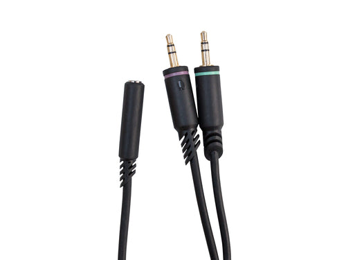 ASTRO Gaming 3,5-mm-Splitterkabel – 2× 3,5-mm-Klinkenstecker – 3,5-mm-Klinkenbuchse – 1,5 m, für ASTRO Gaming