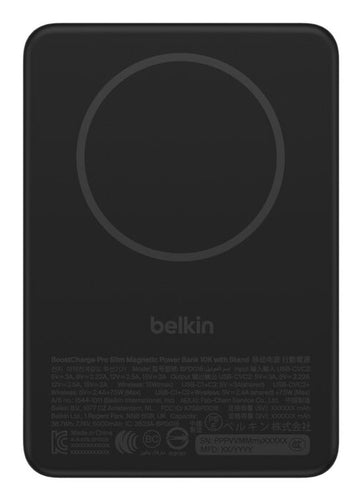 Belkin MagSafe Powerbank 5'000 mAh – Qi2 15 W, 1× USB-C, schwarz