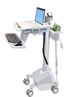 Ergotron StyleView SV42-6102-C – Laptop-Computerwagen mit LiFe-Akku, bis 17,3", Grau/Weiss, CH-Stecker