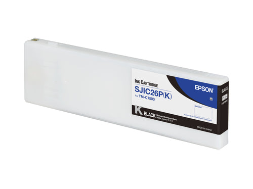 Epson Tintenpatrone SJIC26P(K), Schwarz – für ColorWorks C7500