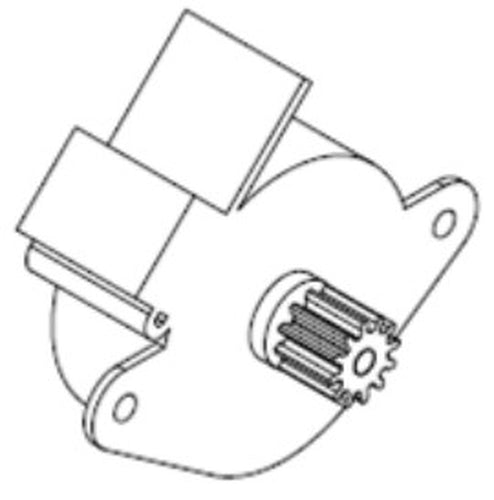 Zebra Einzugsrollen-Kit P1014134 – für TTP2000, 3 Stk.