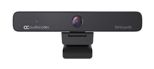 AudioCodes RXVCam50M Webcam – 4K Ultra HD, 30 fps, USB 3.0, PTZ – Schwarz