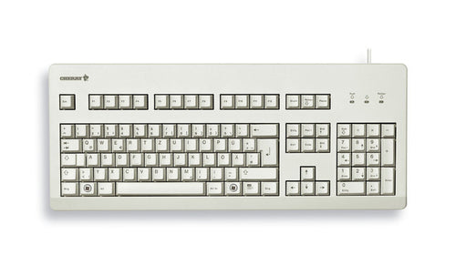 CHERRY G80-3000 – Tastatur, kabelgebunden (USB-A), US-Layout (EN), Fullsize (mit Ziffernblock) – für Windows