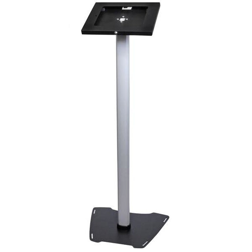 StarTech.com Tablet-Bodenständer – für Tablets bis 9,7", abschliessbar, 1,5 kg Traglast – Schwarz/Silber