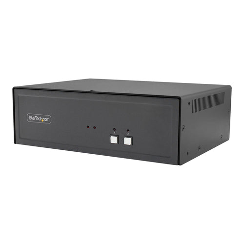 StarTech.com CK4-P102 – 2-Port DP KVM-Switch – 4K/30 Hz, USB 2.0-Hub, Audio