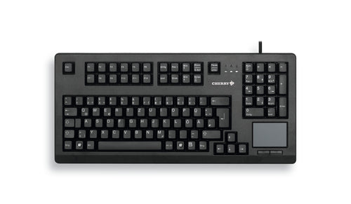 CHERRY G80-11900 TouchBoard – Tastatur, kabelgebunden (USB), Nordisch-Layout – für Windows