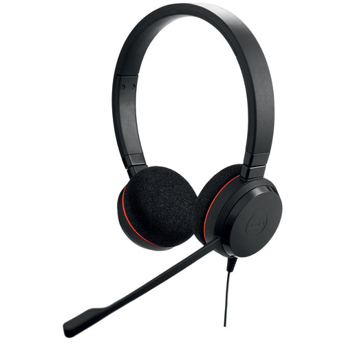 Jabra EVOLVE 20 Stereo – Duo Headset – USB‑C/USB‑A – für Microsoft Teams