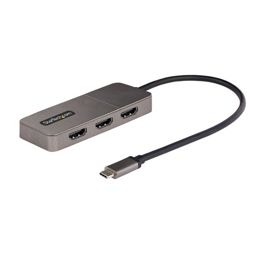 StarTech.com Multiport-Adapter – USB-C, 3× HDMI (4K 60Hz, HDR), für Windows